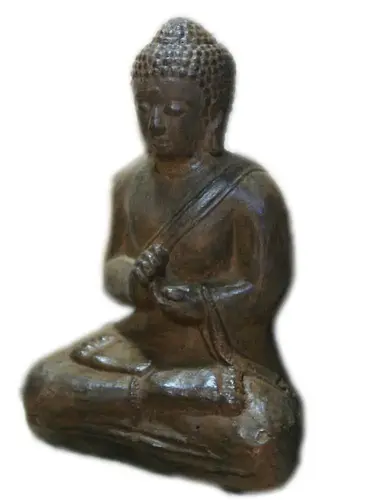 Product image of the product “Sitting Buddha, Indian, 13 cm h, brown ”