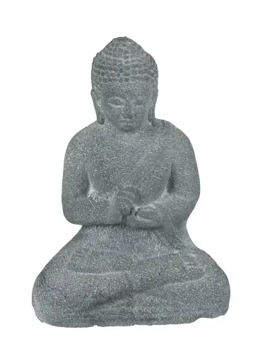 Product image of the product “Sitting Buddha, Indian, 13 cm h, grey ”