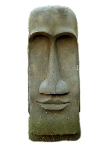 Artikelbild des Artikels “Tiki-Kopf, 75 cm, olive “
