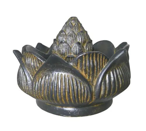 Artikelbild des Artikels “Wasserspiel Lotus, 60 cm Ø | GRC (Fasersteinguss), Kupferfinish “