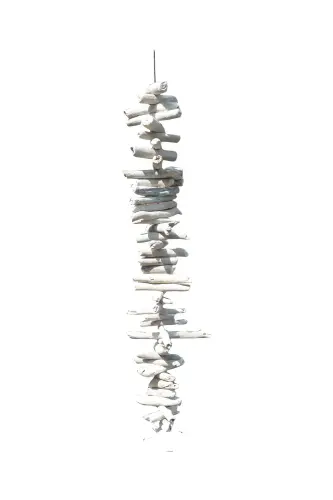 Artikelbild des Artikels “SALE – Deko-Hänger mit Treibholzstückchen, weiß, ca. 100 cm “
