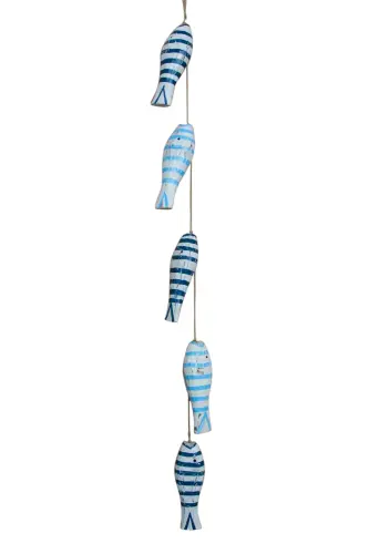 Artikelbild des Artikels “Deko-Hänger, blaue Fische, 5 Stk., 100 L “