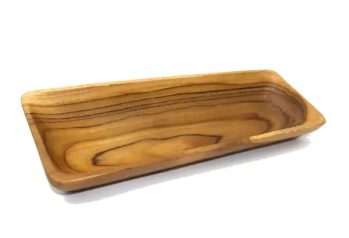 Artikelbild des Artikels “Sushi-Teller aus Holz, aus Teakholz, 36x12,5x4 cm “