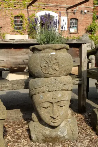 Product image of the product “Lady head with bowl, 100cm height ”