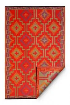 Product image of the product “Outdoor rug, Lhasa, orange/purple (120 cm x 180 cm) ”