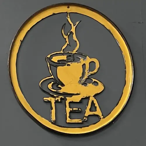 Artikelbild des Artikels “Rundes Schild Tea, gelb, 60 cm “