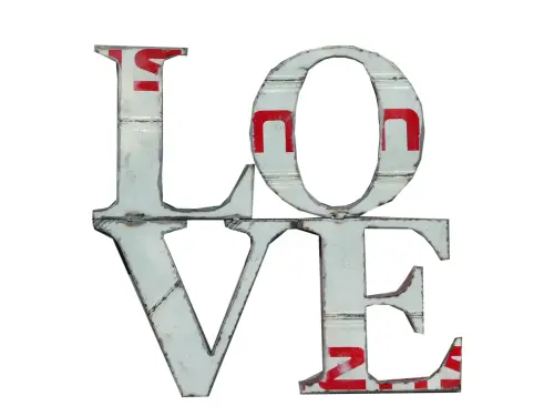 Artikelbild des Artikels “Buchstabe „LOVE“ zum Aufhängen, 100 x 100 cm “