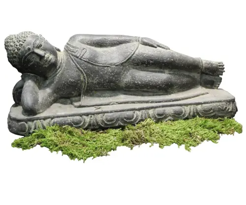 Artikelbild des Artikels “Buddha-Figur, liegend, indisch, 40 cm “