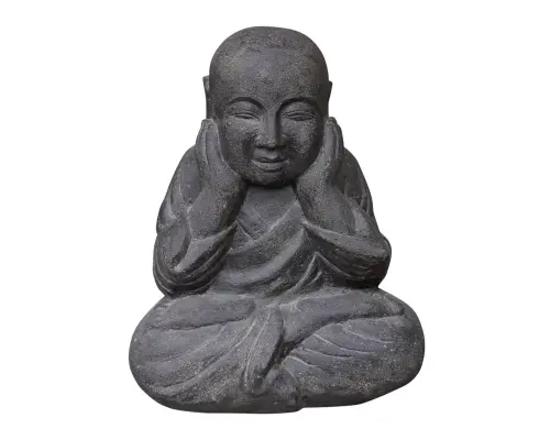 Artikelbild des Artikels “Sitzender Mönch, Wangen haltend, 40 cm “