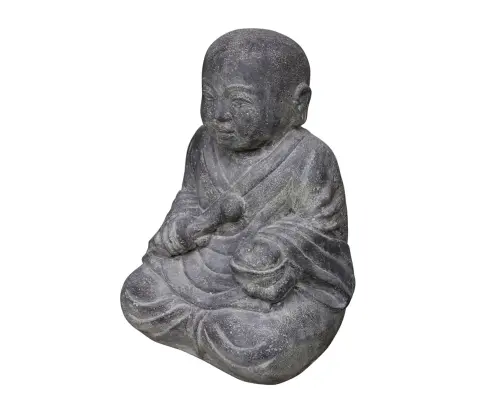Artikelbild des Artikels “Sitzender Mönch mit Trommel, 40 cm “
