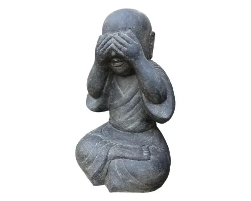 Artikelbild des Artikels “Sitzender Mönch, geschlossene Augen, 45 cm “