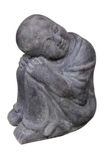 Artikelbild des Artikels “Sitzender Mönch, seitl. sitzend, 40 cm “
