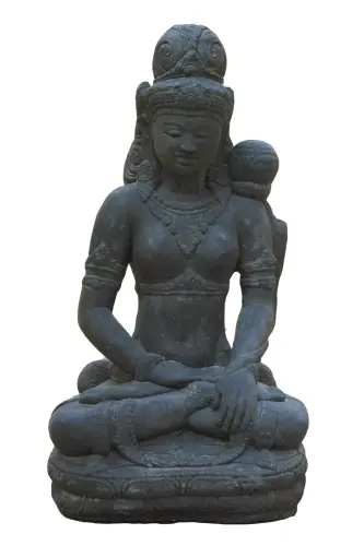 Artikelbild des Artikels “Sitzende Dewi Sri – Balis Reisgöttin, 45 cm “