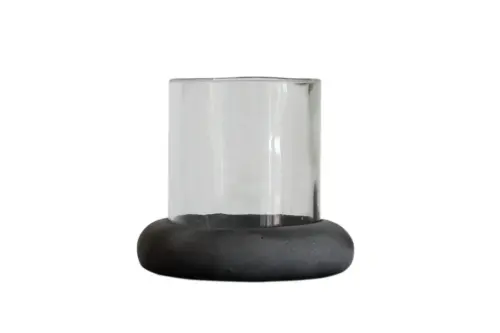 Artikelbild des Artikels “SALE – Windlicht „Sagres“, grau, 10 cm “