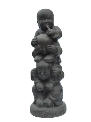 Artikelbild des Artikels “Drei Mönche – Ohr, Auge, Mund, 110 cm “