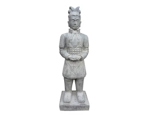 Artikelbild des Artikels “Stehender Krieger, ca. 150 cm, Steinguss “