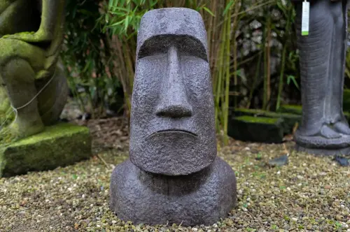 Artikelbild des Artikels “Moai, Größe S (15- 40 cm) 20 cm (Vollguss)“