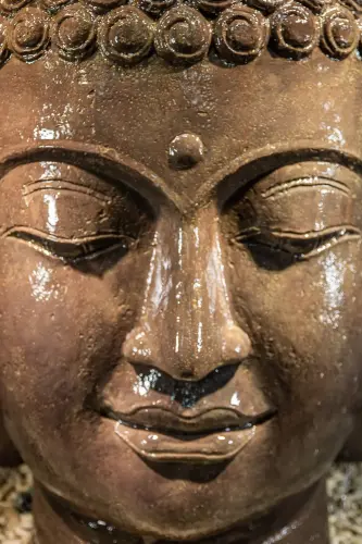 Product image of the product “Buddha head as a water feature, 125 cm H ”