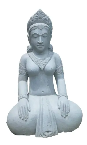 Artikelbild des Artikels “Die Skulptur ist Putri Bali (sitzende Damen) aus Riverstone “