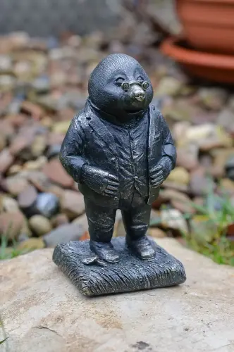 Artikelbild des Artikels “Mole, niedlicher Maulwurf, Bronzeoptik, 17 cm “