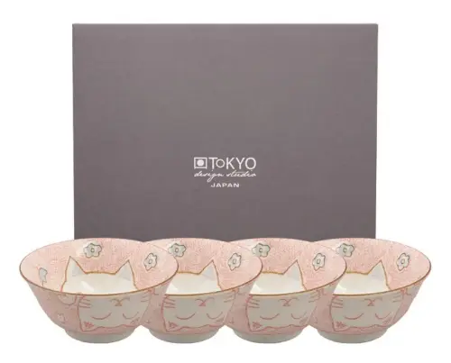 Artikelbild des Artikels “Kawaii Cat Pink Tayo Giftbox 4pcs 14.8x7cm “