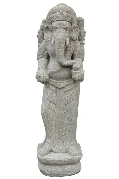 Artikelbild 1 des Artikels “Stehender Ganesh, ca. 155 cm, Basanit “