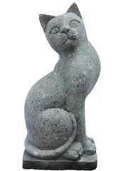 Artikelbild 1 des Artikels “Sitzende Katze auf Sockel, 60 cm “