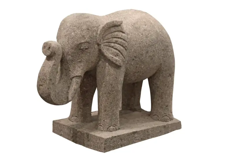 Artikelbild 1 des Artikels “Stehender Elefant auf Sockel, 60 cm “