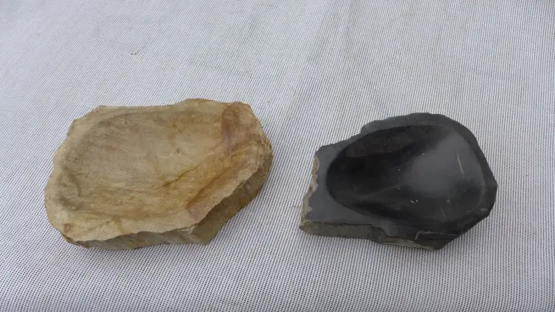 Artikelbild 1 des Artikels “Schale aus versteinertem Holz “
