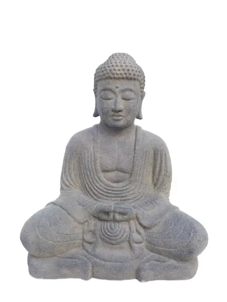 Artikelbild 1 des Artikels “Buddha-Figur, sitzend, japanisch, 25 cm “