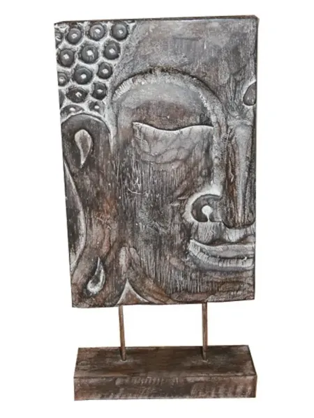 Buddha-Gesicht, rechts 