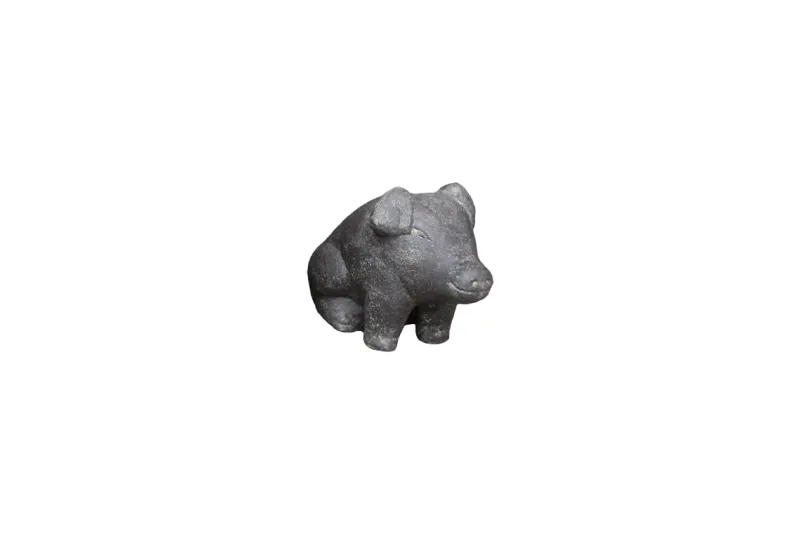 Sitzendes Schweinchen, Größe S, 20 cm 