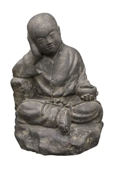 Artikelbild 1 des Artikels “Sitzender Mönch mit Schale, 43 cm “