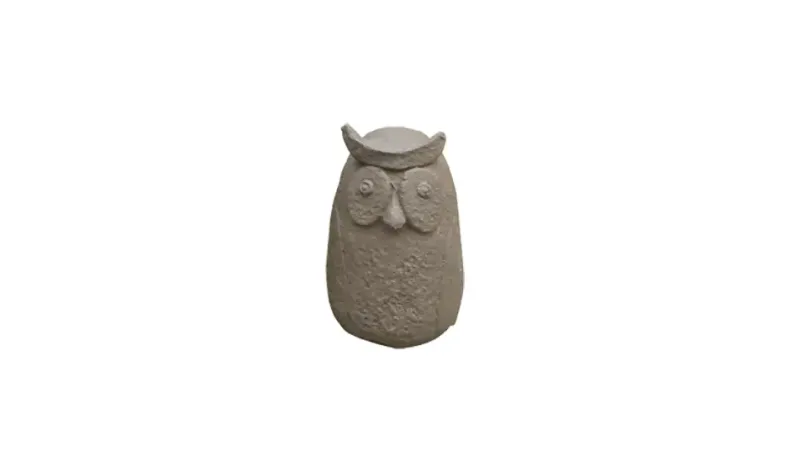 Abstrakte Eule, 15 cm 