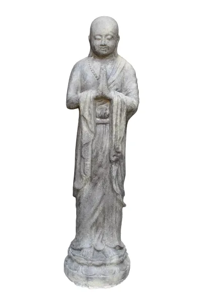 Stehender Mönch, 125 cm 