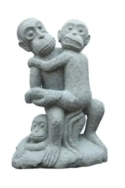 Artikelbild 1 des Artikels “3 Affen haben Spaß (B) ca 75cm hoch “