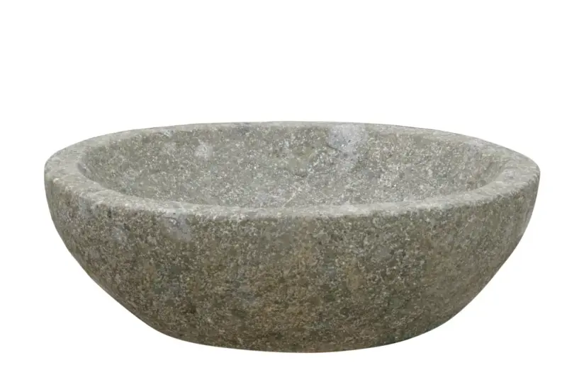 Artikelbild 1 des Artikels “Steinschale, glatte Oberfläche, 30 cm Ø “
