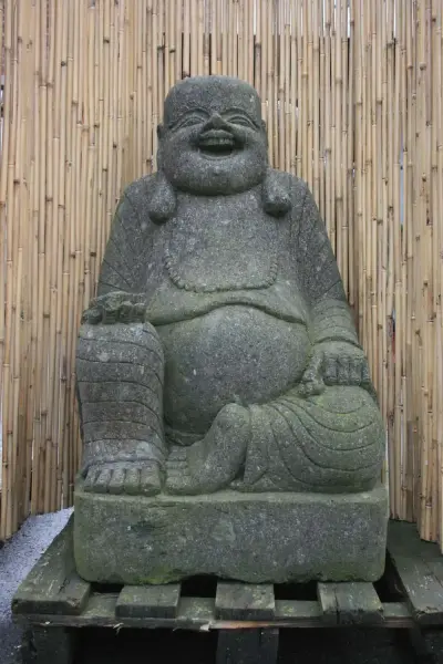 Artikelbild 1 des Artikels “Lachende, chinesische Buddha-Figur, 100 cm “
