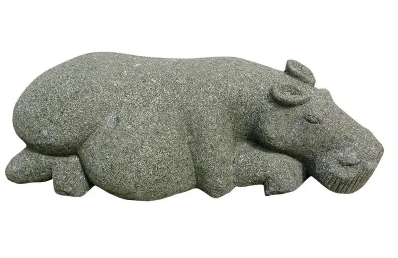 Artikelbild 1 des Artikels “SALE – Liegendes Hippo, ca. 110 cm “
