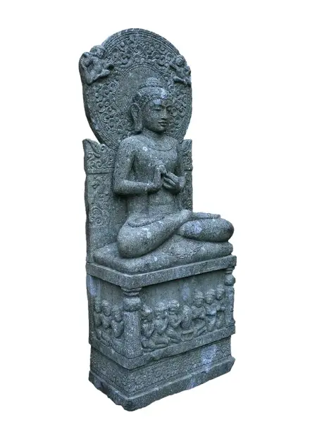 Artikelbild 1 des Artikels “Buddha-Figur, sitzend, Museumsreplikat, ca. 140 cm “