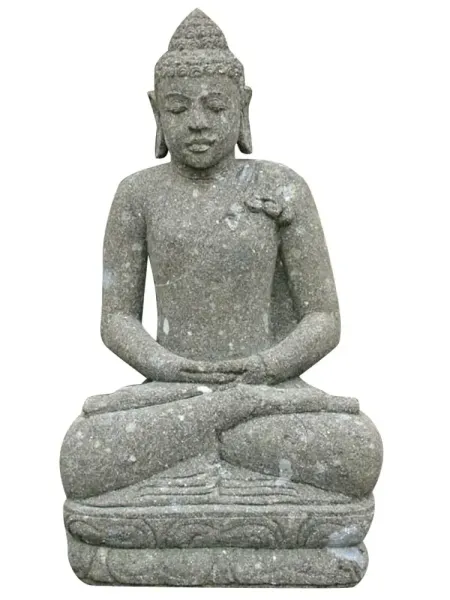 Buddha-Figur, sitzend, indisch, Meditation, 120 cm 