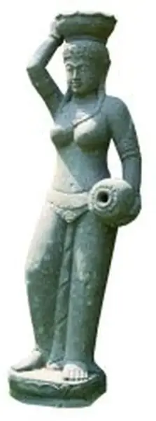 Artikelbild 1 des Artikels “SALE – stehende Frau mit Schüssel, 150 cm “