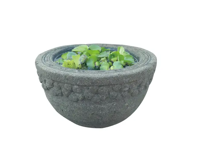 Artikelbild 1 des Artikels “Trog, rund, glatt, mit Relief, 47 cm Ø “