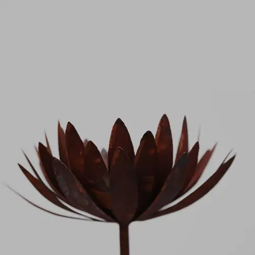 Gartenstecker Chrysantheme mit Hülse, Ø bis ca. 25 cm, H 14 cm 