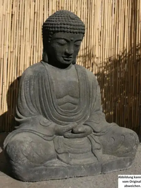 Artikelbild 1 des Artikels “Buddha-Figur, sitzend, japanisch, 65 cm “
