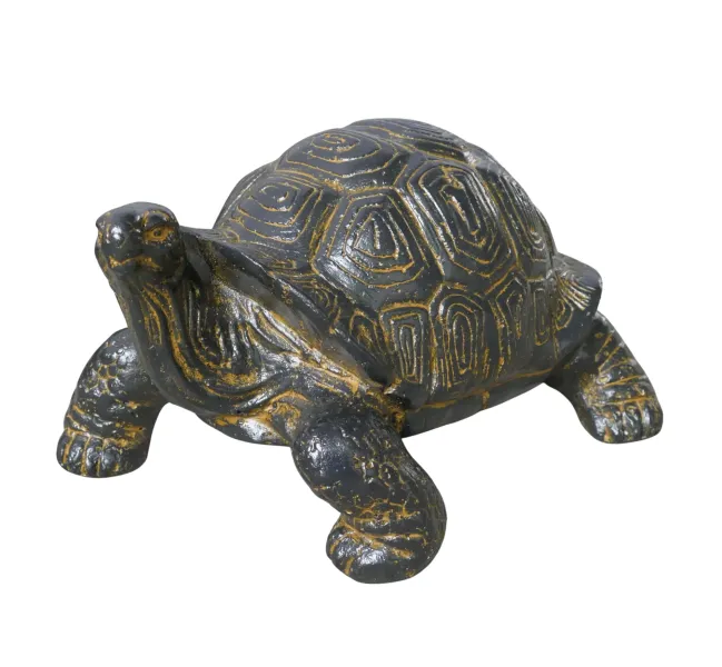 Turtle, 24cm Length | GRC (Glassfibre Reinforced Concrete), Copper Finish 