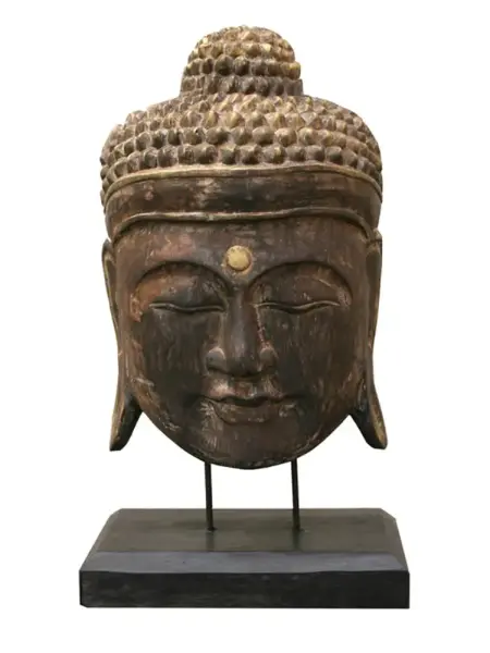 Product image 1 of the product “Buddha head, 75 cm H ”