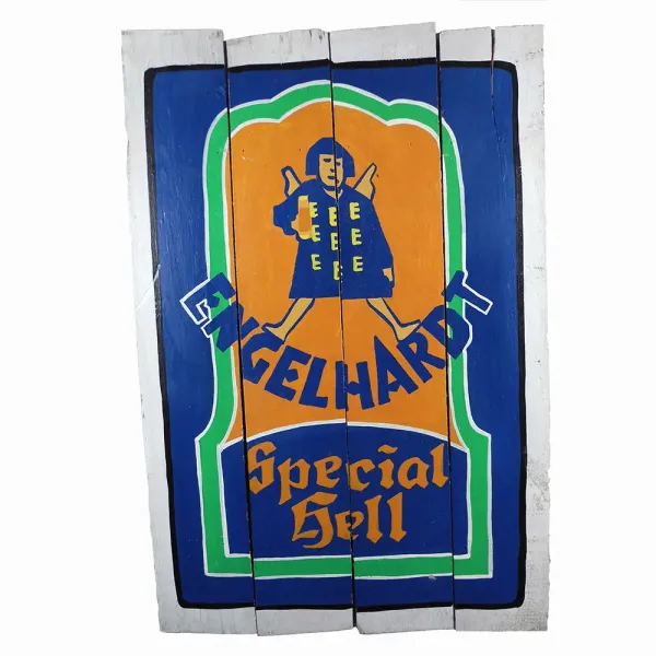 Hand painted sign "Engel Hardt Special" 