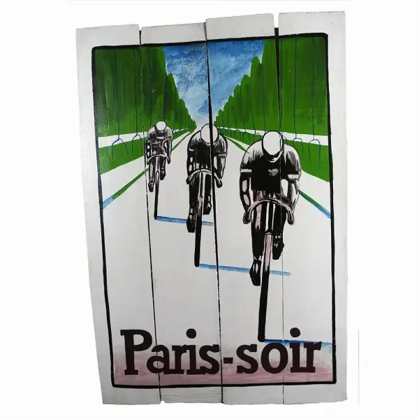 Artikelbild 1 des Artikels “Handbemaltes Schild „Paris Soir“, 60 x 40 cm “