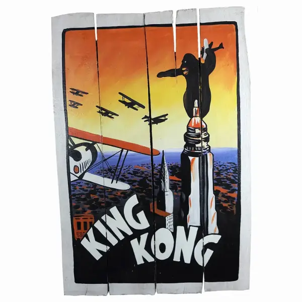 Artikelbild 1 des Artikels “Handbemaltes Schild „King Kong“, 60 x 40 cm “